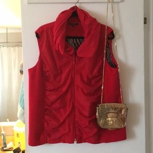 Gorgeous nylon fleece vest